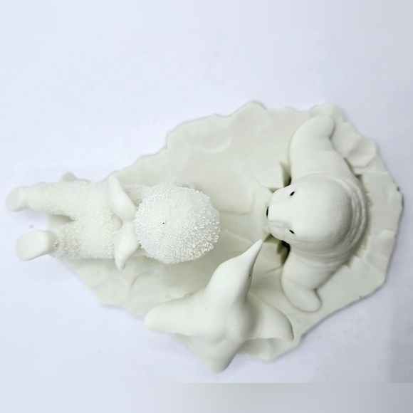 Vtg Department 56 Snowbabies WHO ARE YOU? 7" Walrus Penguin 1989‎ Dept 56 #04921 - Picture 6 of 15